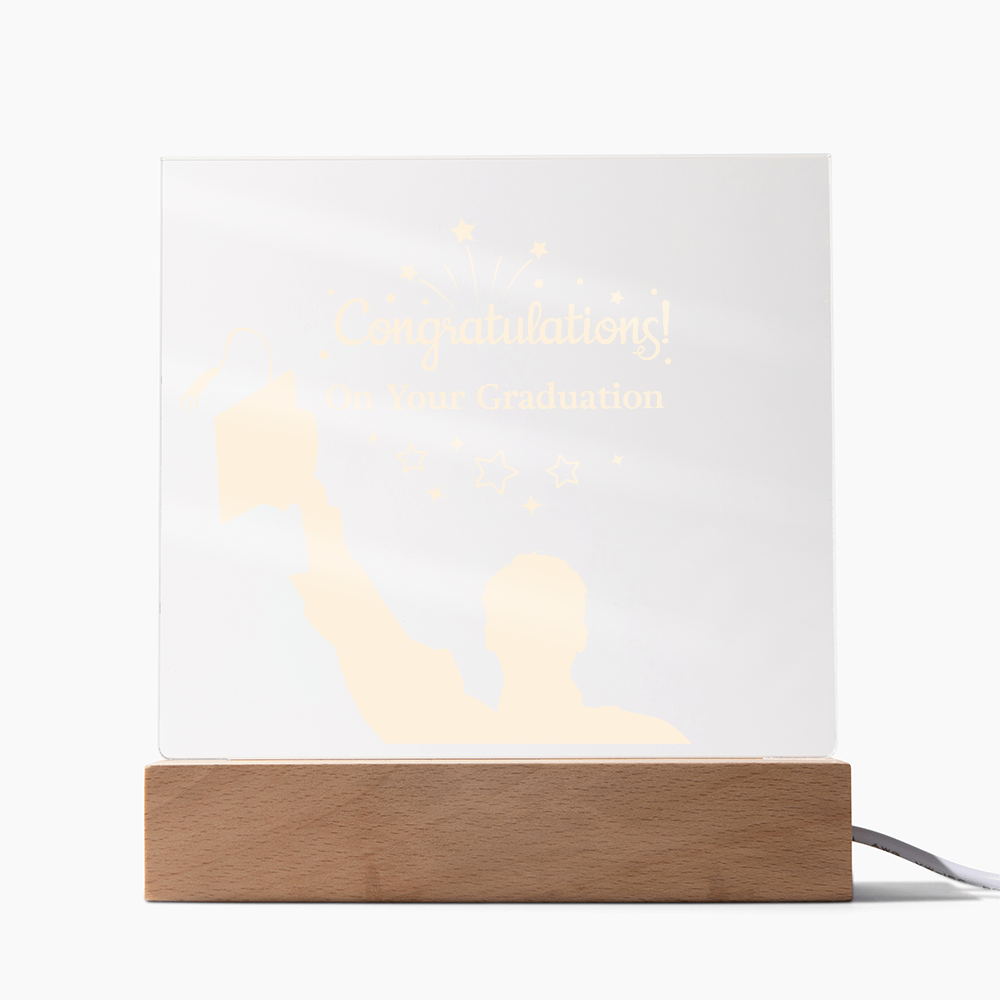 Acrylic Square Plaque