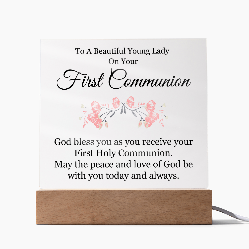 Acrylic Square Plaque