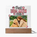 Best Dog Mum Ever Acrylic Square Plaque