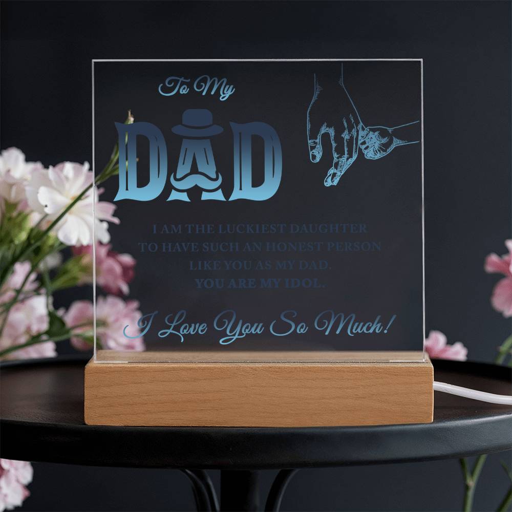 Acrylic Square Plaque