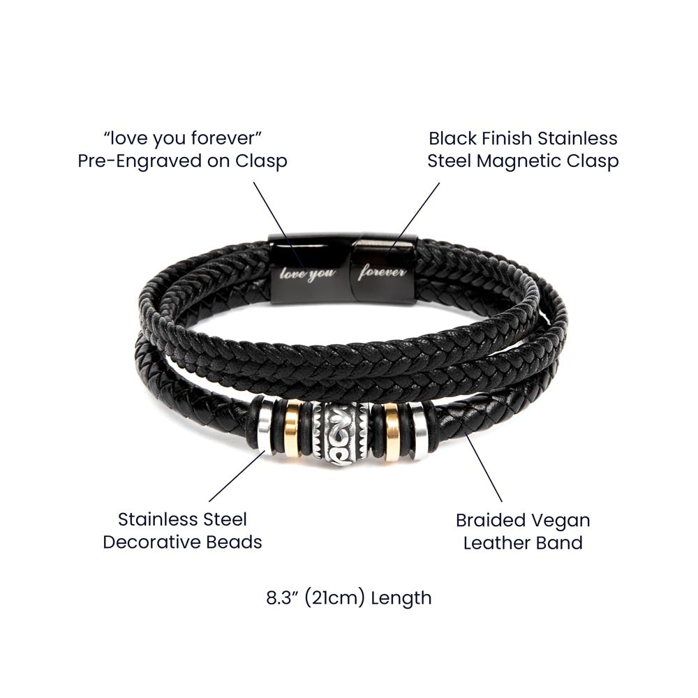 Love You Forever Bracelet Gift