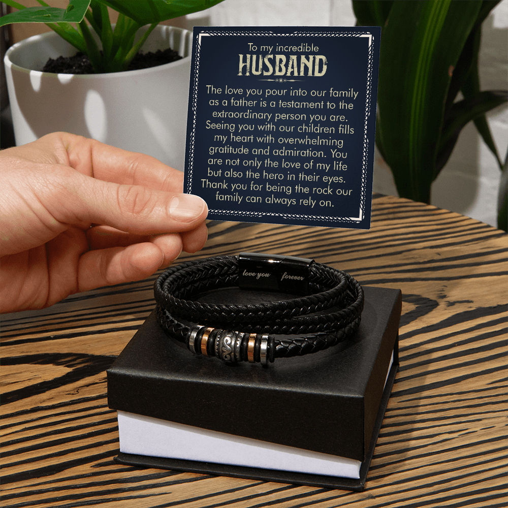 Love You Forever Bracelet Gift