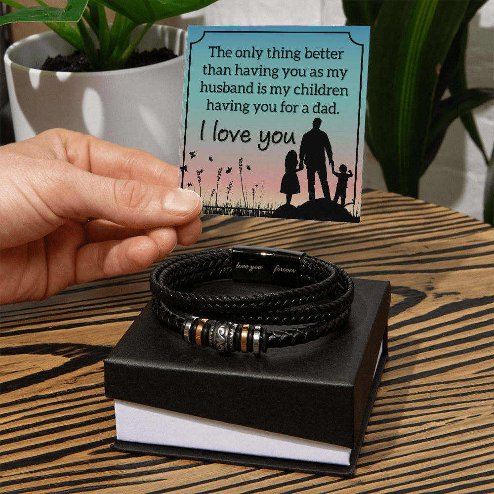 Love You Forever Bracelet Gift
