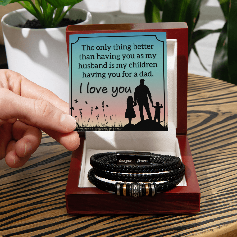 Love You Forever Bracelet Gift