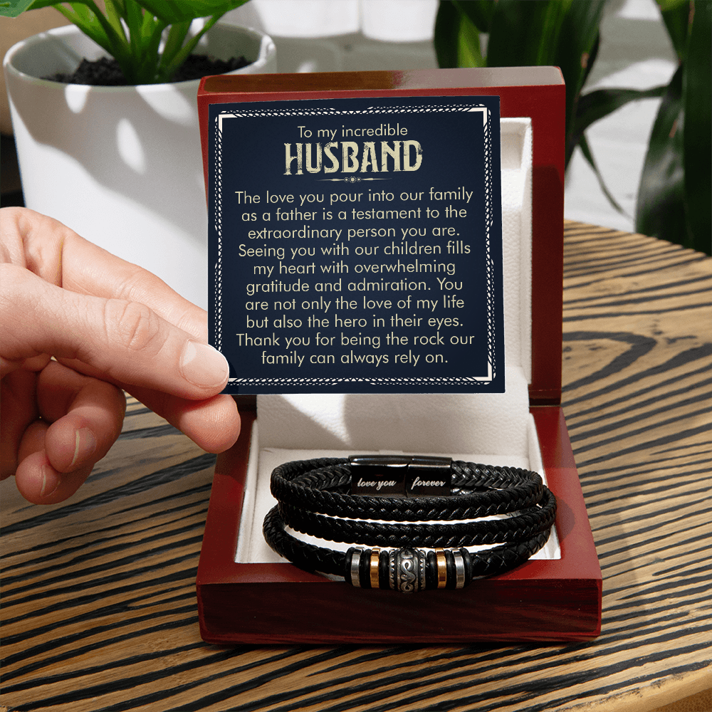 Love You Forever Bracelet Gift