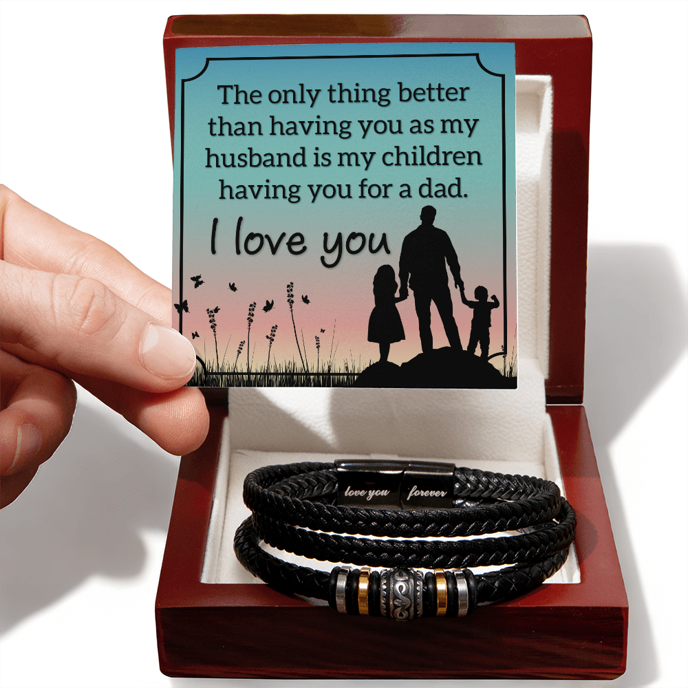 Love You Forever Bracelet Gift