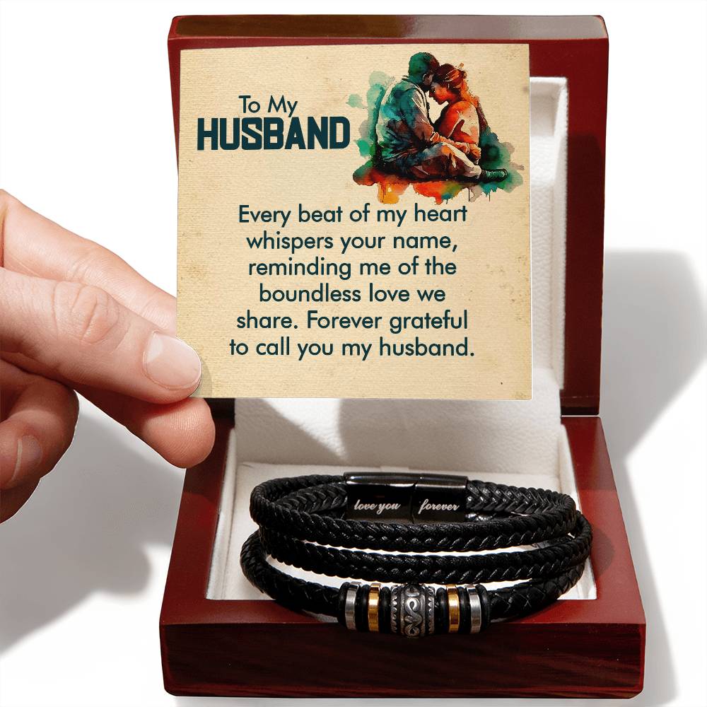 Love You Forever Bracelet Gift