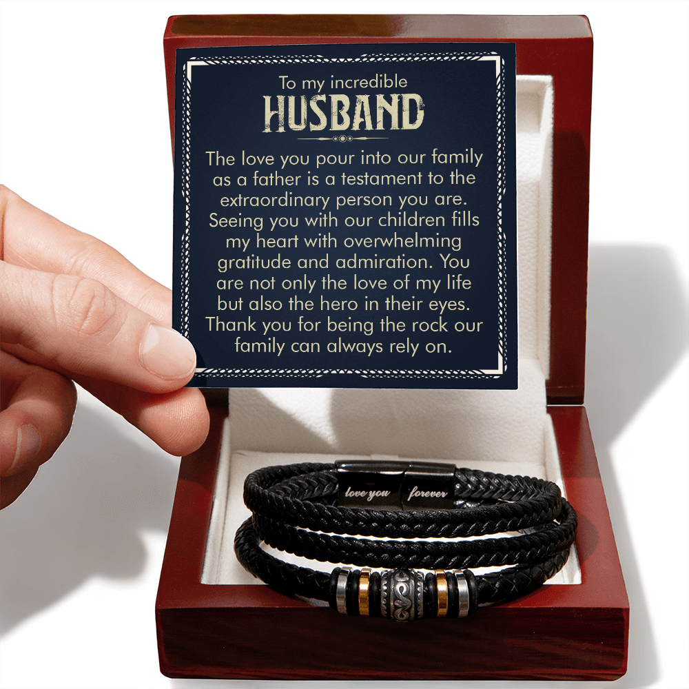 Love You Forever Bracelet Gift