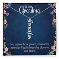 To Our Grandma Close to Our Heart Multi Vertical Name Necklace