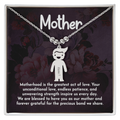To My Mother Greatest Act of Love Engraved Child Charm Necklace