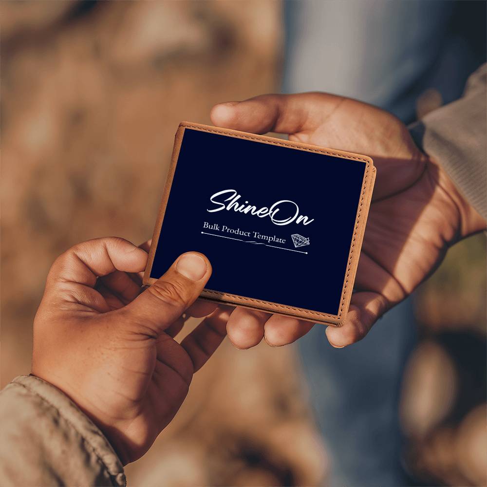 Personalised Photo Graphic Leather Wallet