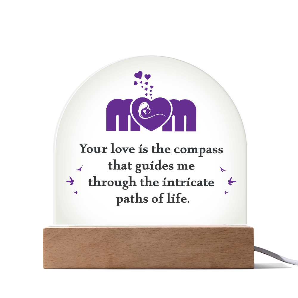 Acrylic Dome Plaque Keepsake Gift