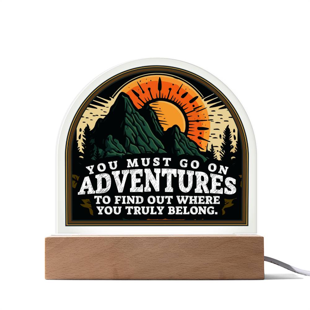 Acrylic Dome Plaque Keepsake Gift