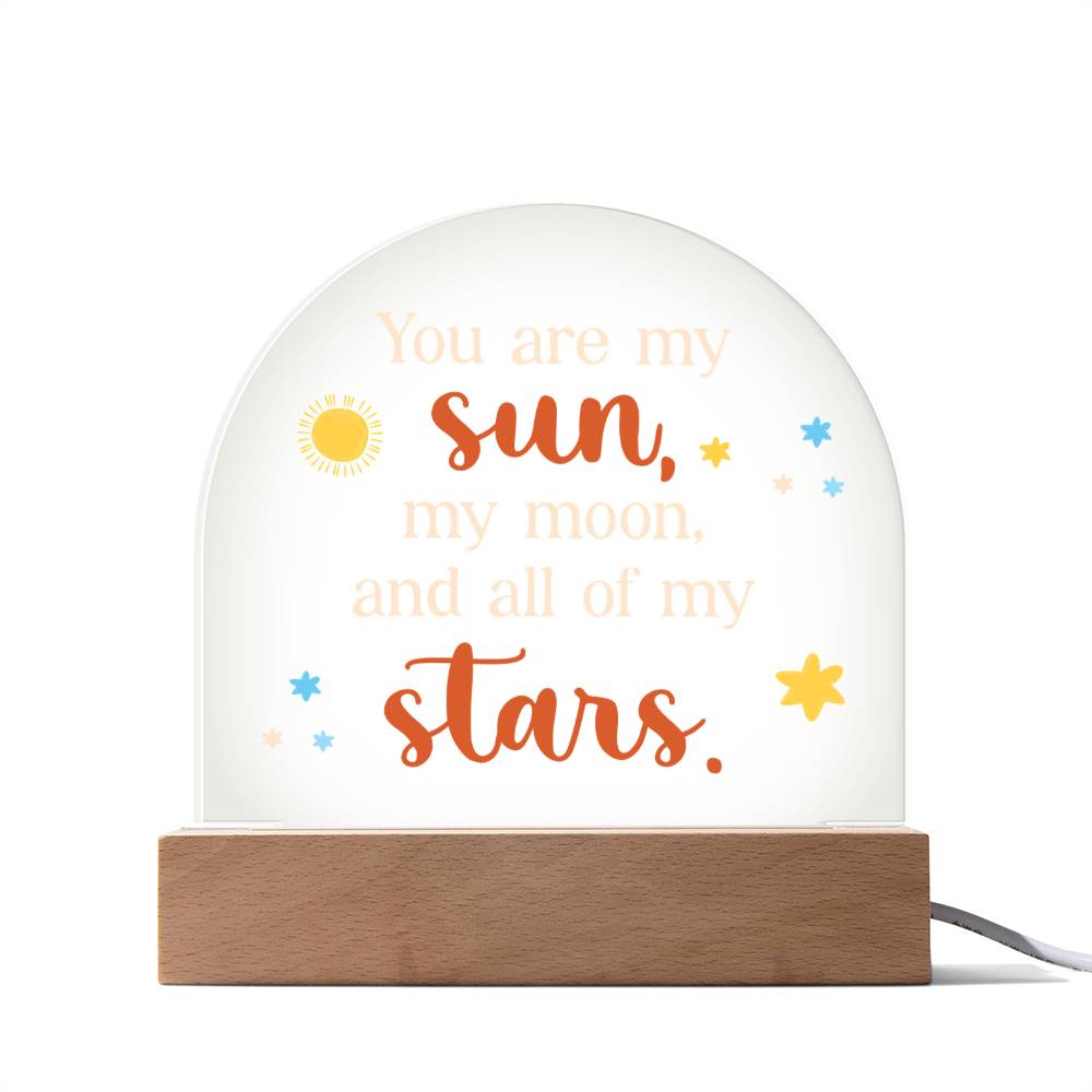 Acrylic Dome Plaque Keepsake Gift