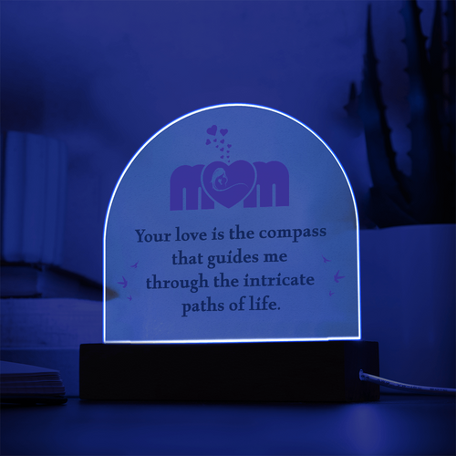 Acrylic Dome Plaque Keepsake Gift