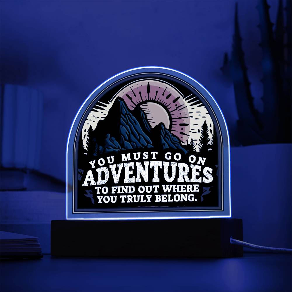 Acrylic Dome Plaque Keepsake Gift
