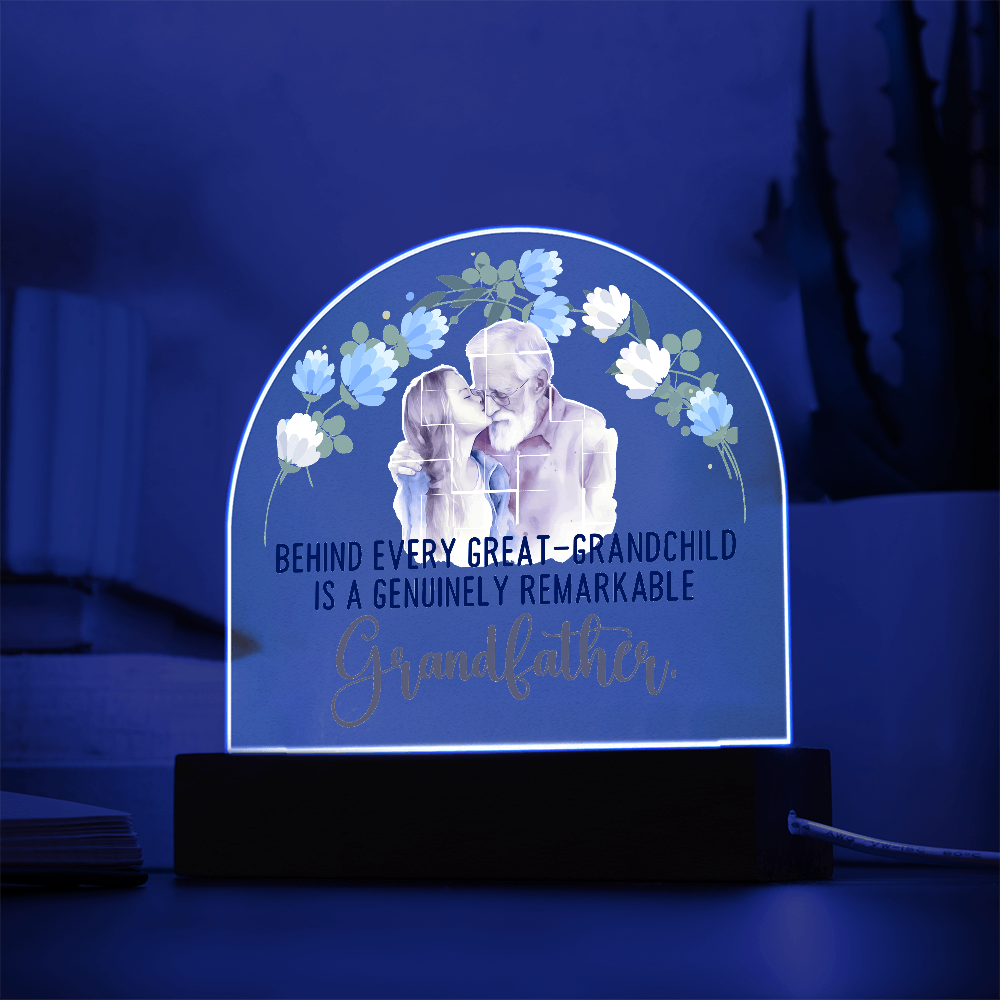 Acrylic Dome Plaque Keepsake Gift