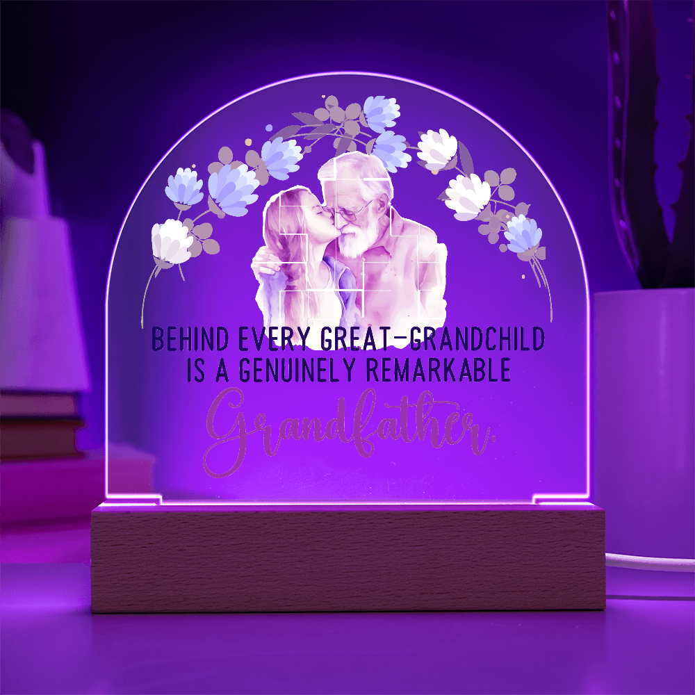 Acrylic Dome Plaque Keepsake Gift
