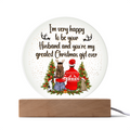 Acrylic Circle Plaque Keepsake Gift