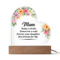 Acrylic Heart Plaque