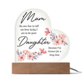 Acrylic Heart Plaque