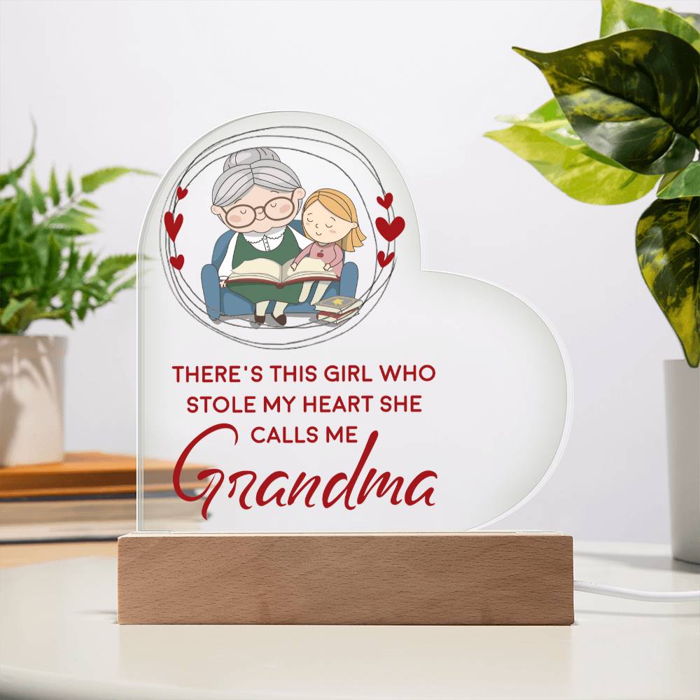 Acrylic Heart Plaque