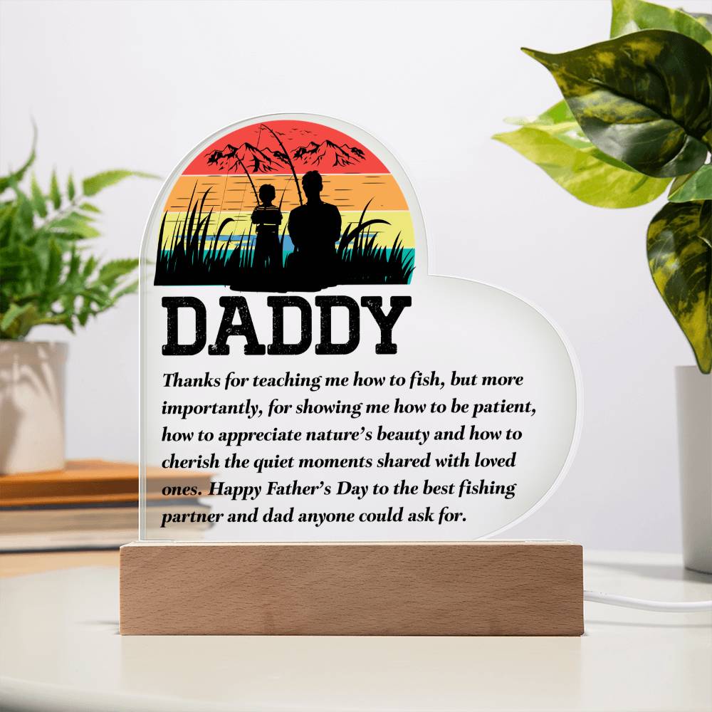 Acrylic Heart Plaque