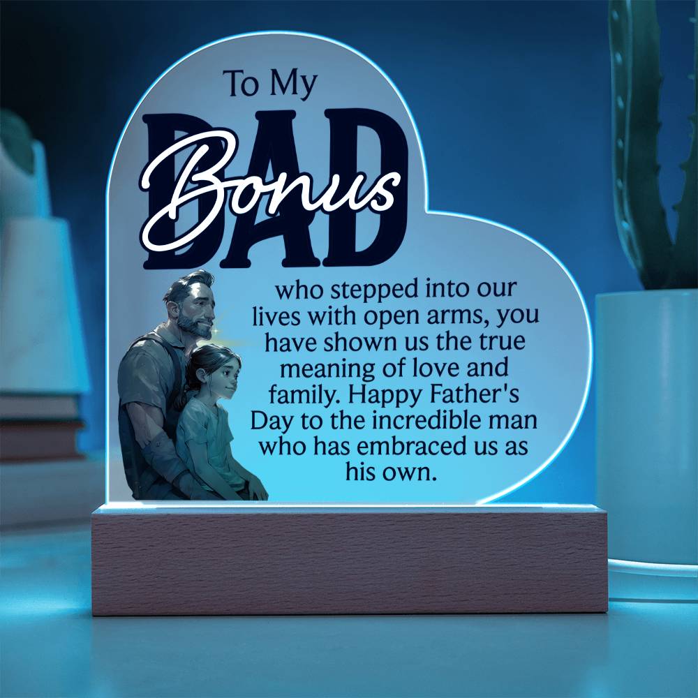 Acrylic Heart Plaque