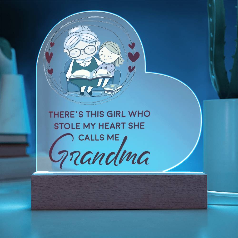 Acrylic Heart Plaque