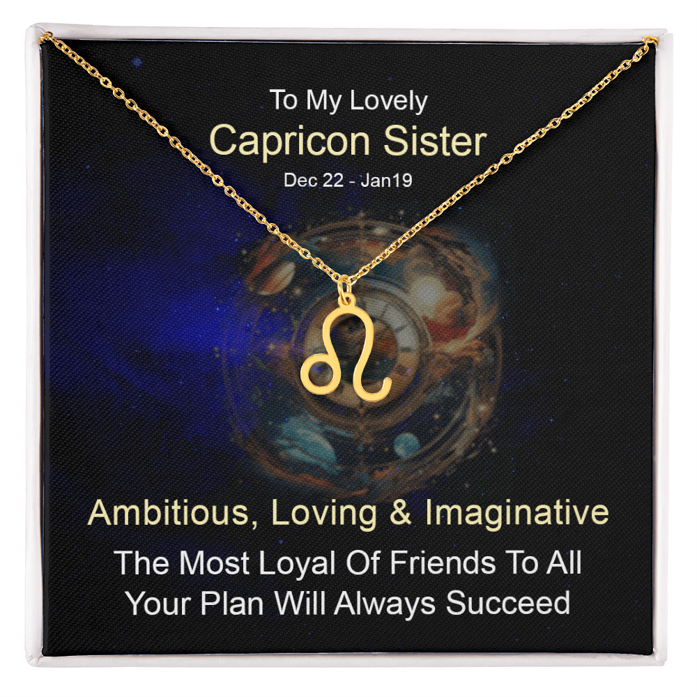 Zodiac Symbol Necklace