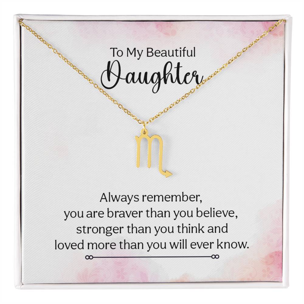 Zodiac Symbol Necklace