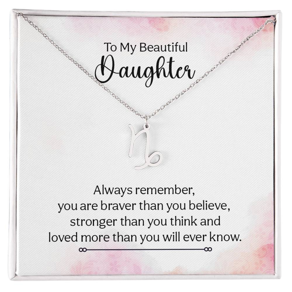Zodiac Symbol Necklace