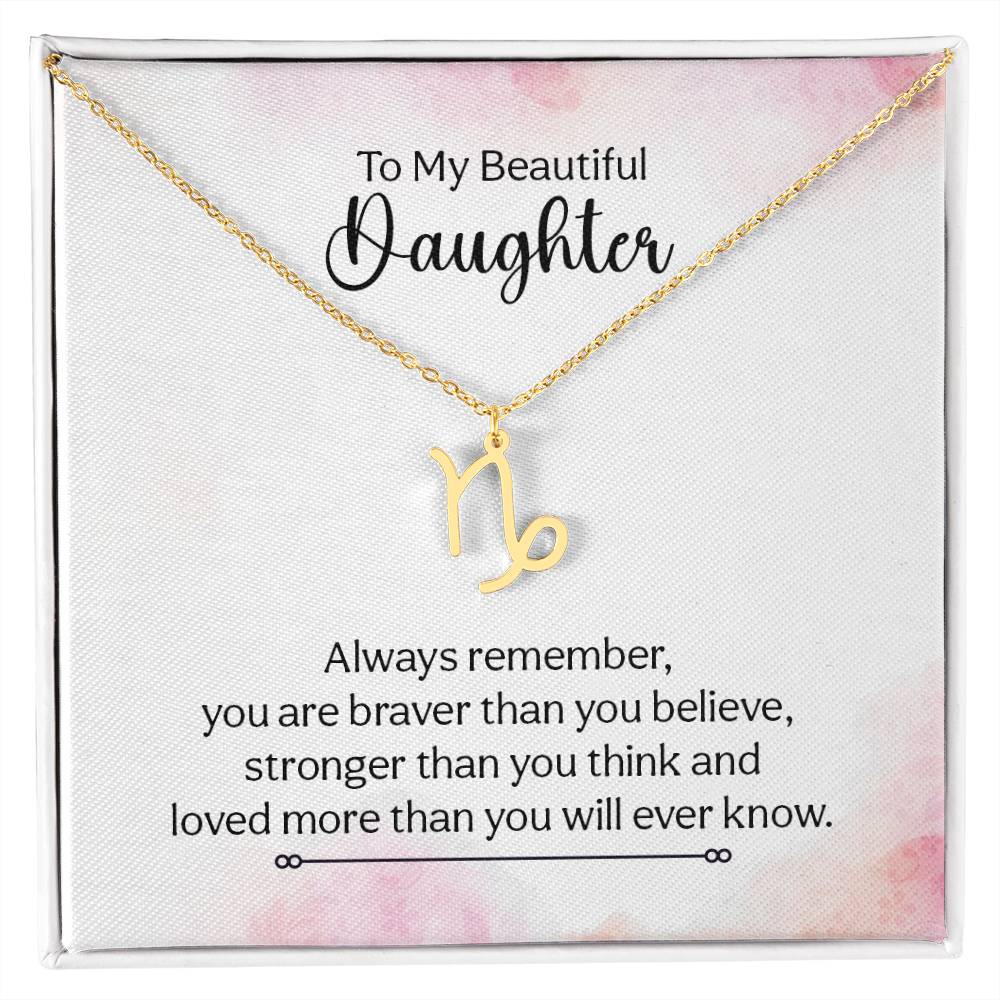 Zodiac Symbol Necklace