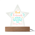 Acrylic Star Plaque Keepsake Gift