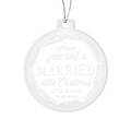 Acrylic Bulb Ornament Keepsake Gift