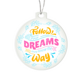 Acrylic Bulb Ornament Keepsake Gift