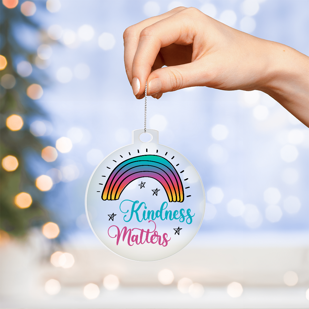 Acrylic Bulb Ornament Keepsake Gift