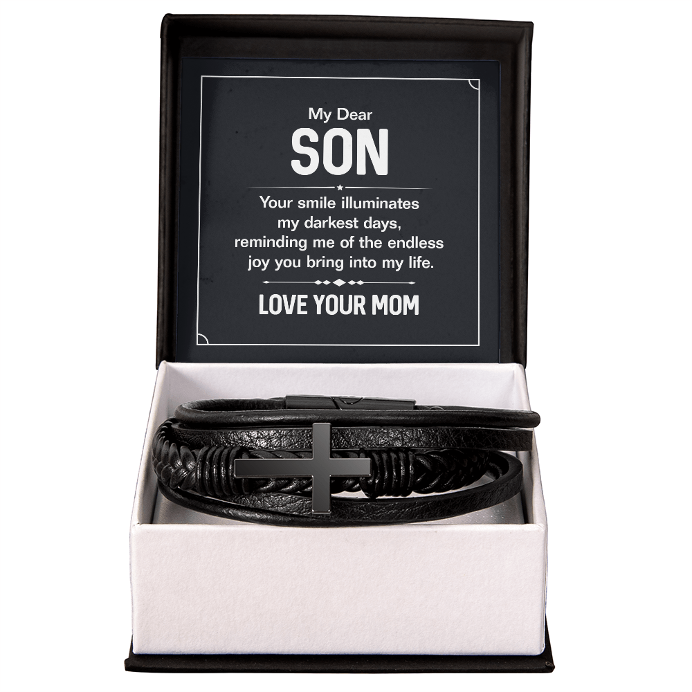 Men's Cross Bracelet