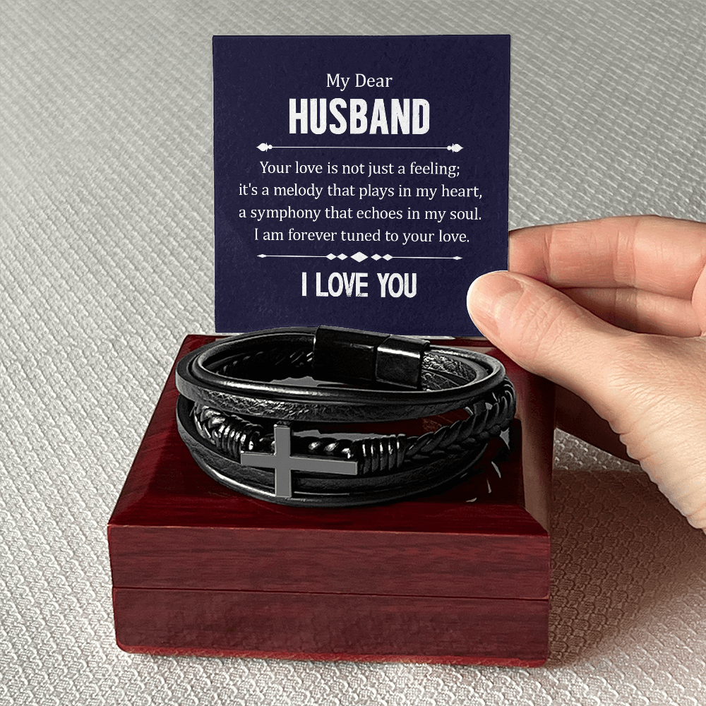 Men's Cross Bracelet