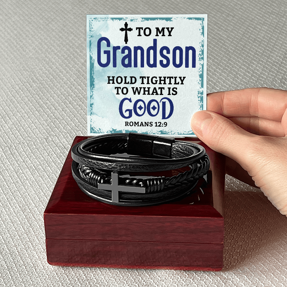 Men's Cross Bracelet