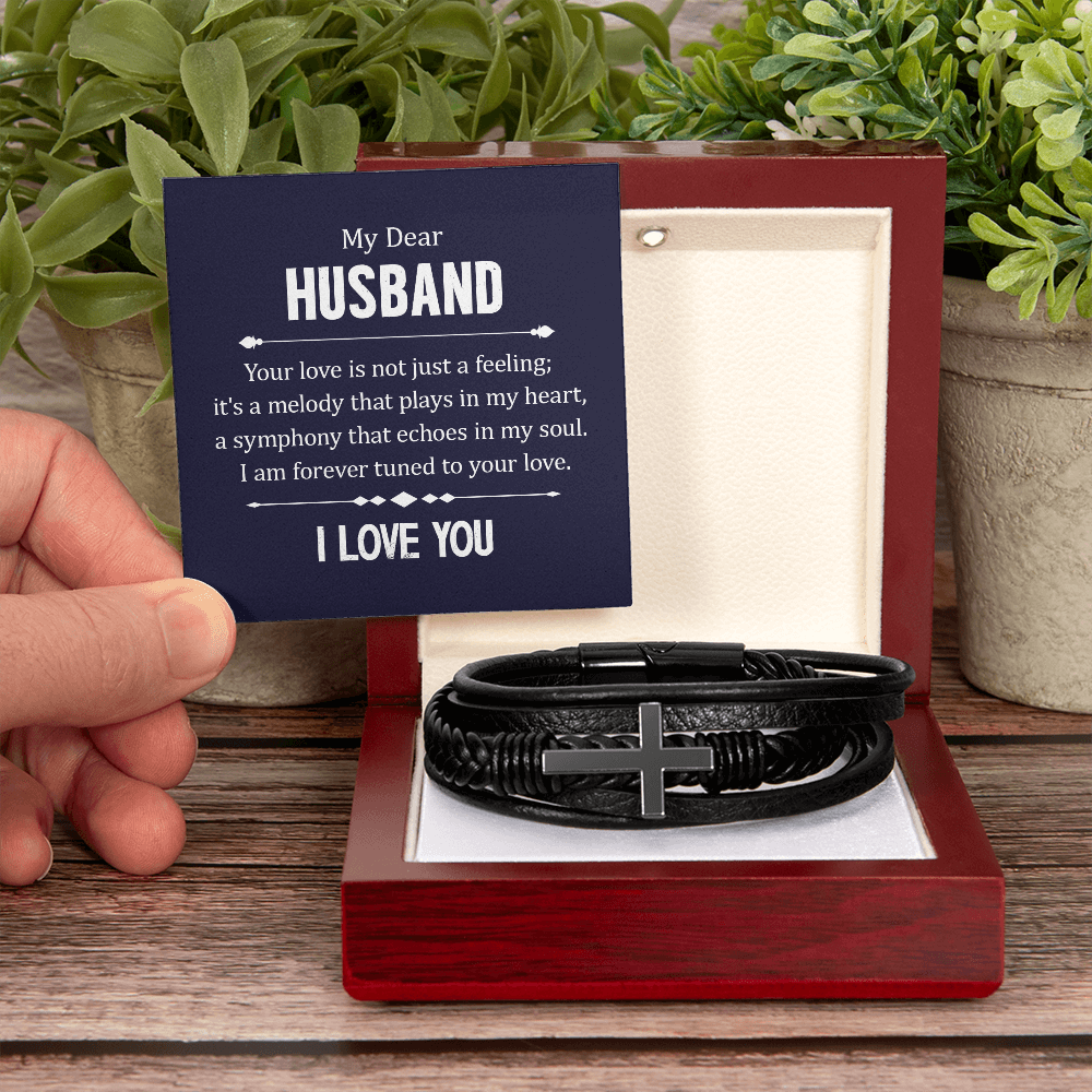 Men's Cross Bracelet