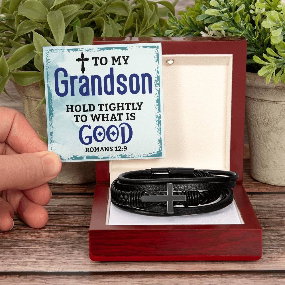 Men's Cross Bracelet
