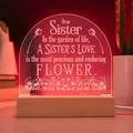 Engraved Acrylic Dome Plaque