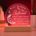 Engraved Acrylic Dome Plaque