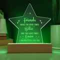 Engraved Acrylic Star Plaque