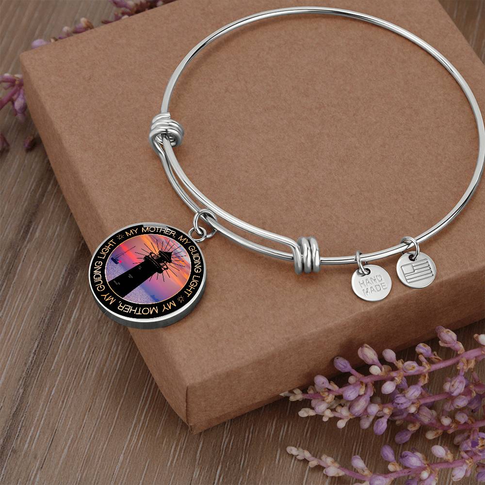 My Mother My Guiding Light Circle Bangle