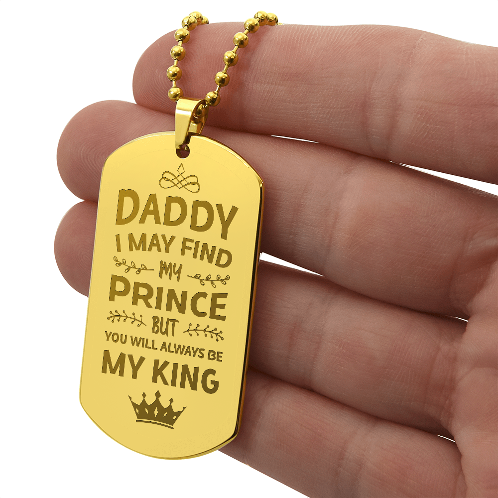 Dog Tag Necklace - Engraved