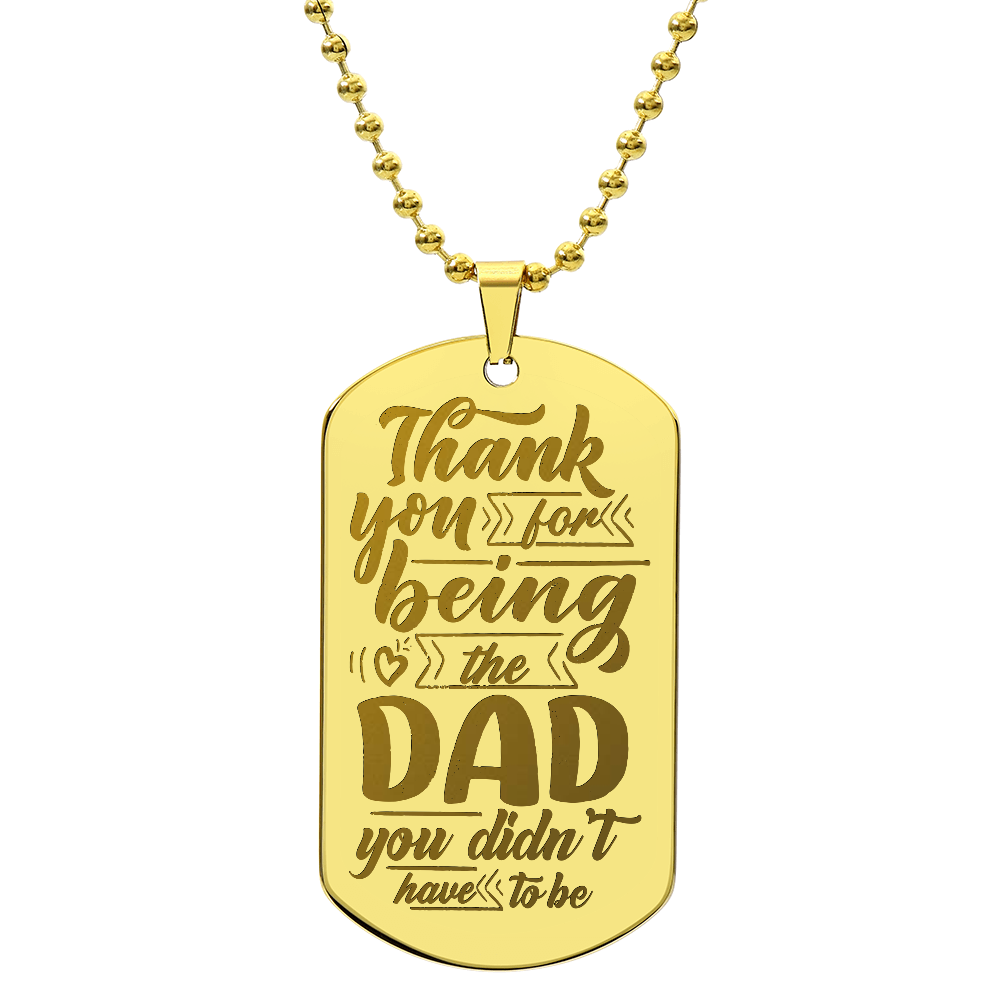 Dog Tag Necklace - Engraved