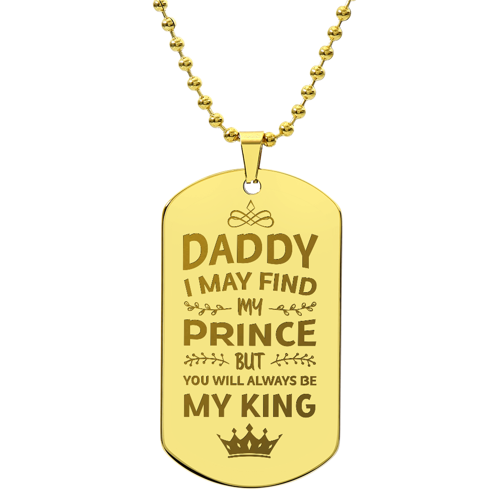 Dog Tag Necklace - Engraved