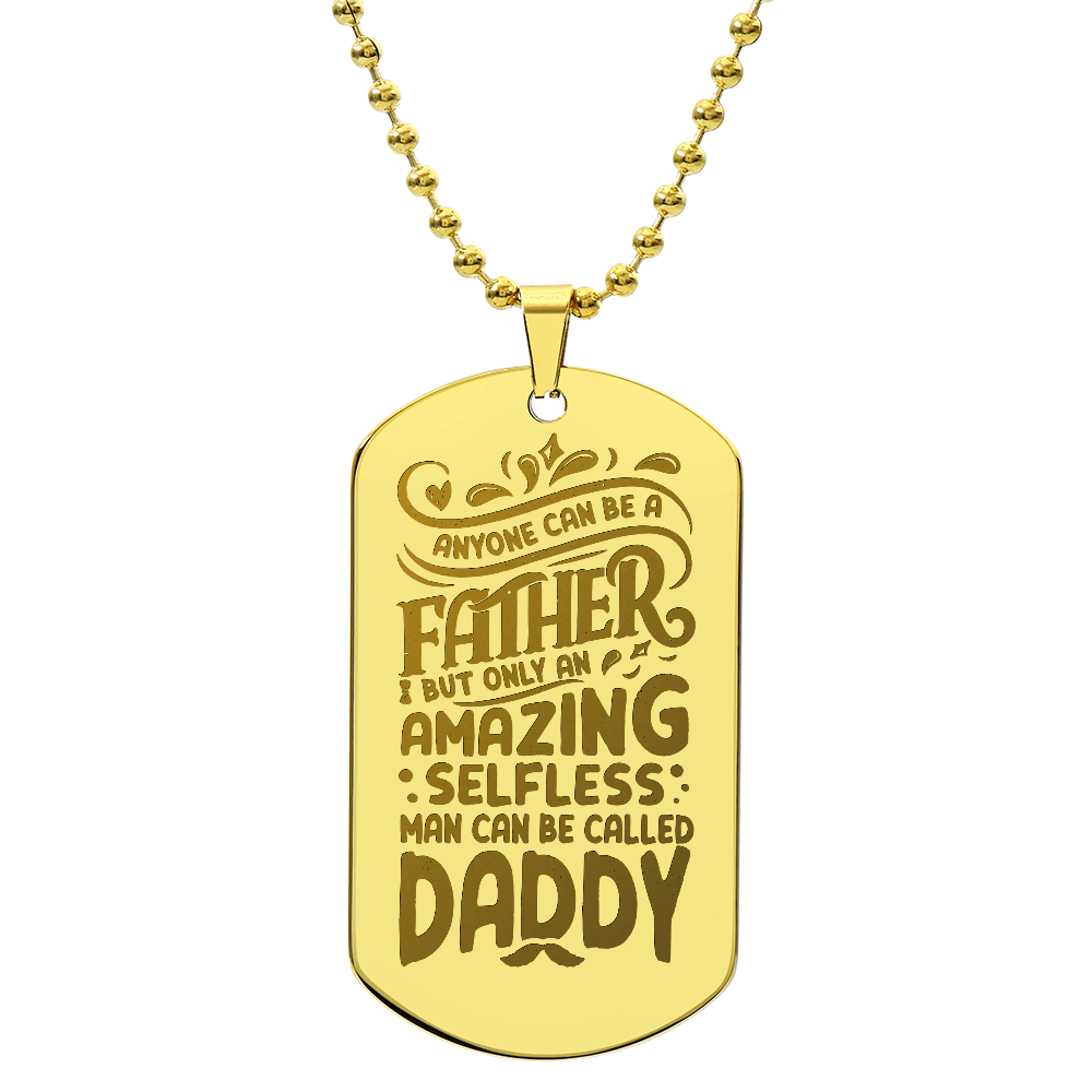 Dog Tag Necklace - Engraved